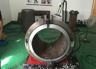 Máquina de corte de alumínio da tubulação do motor elétrico do corpo do quadro rachado, cortador de tubulação industrial 144.5kgs