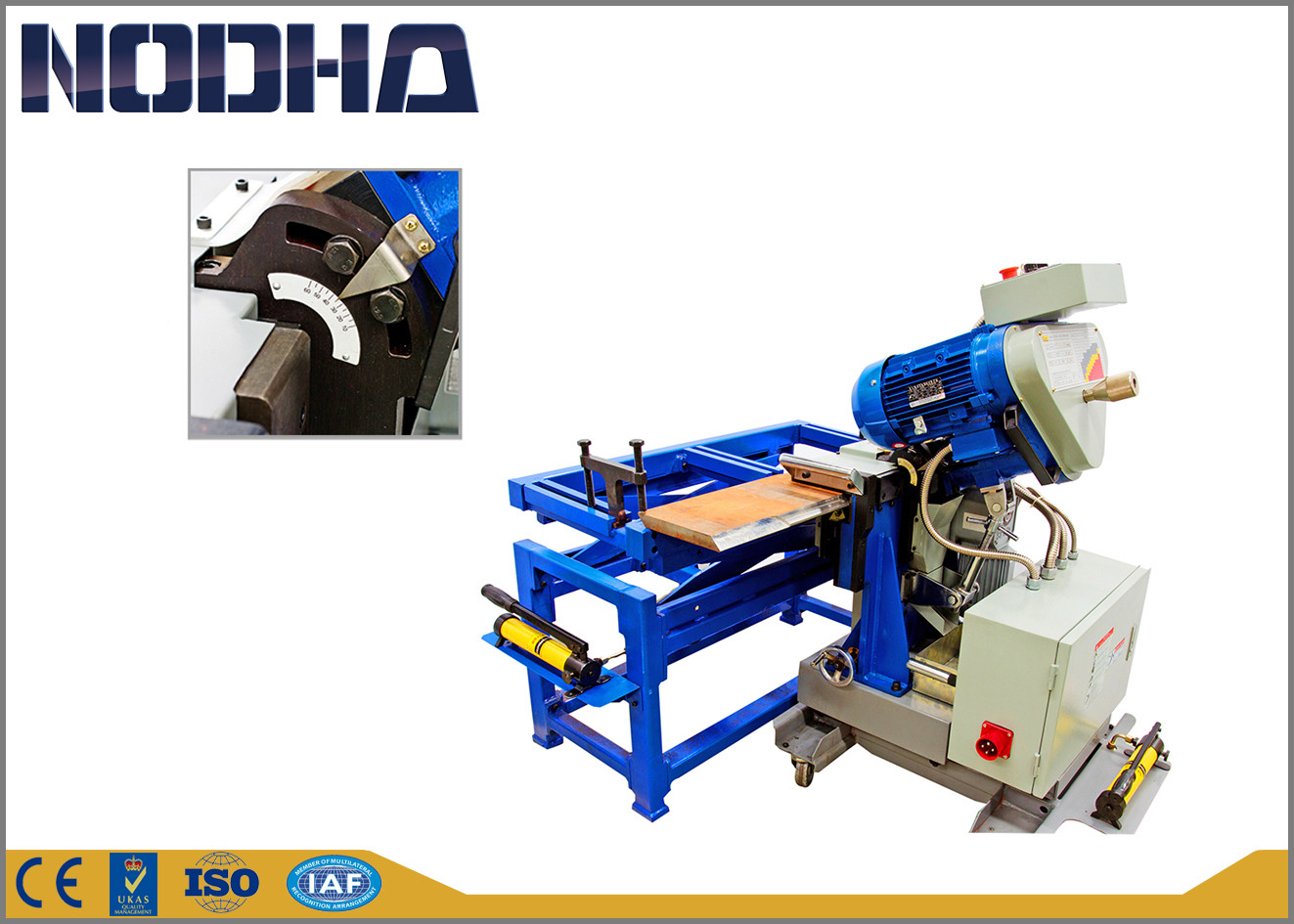 Máquina de trituração industrial da parte inferior/parte superior, máquina de chanfradura da placa de baixo nível de ruído